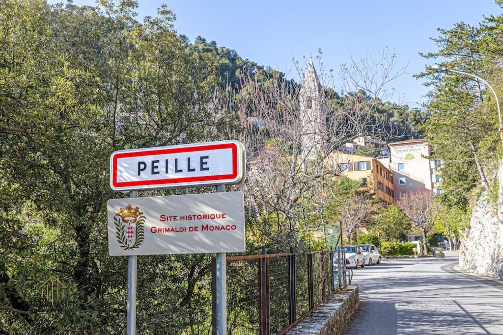 Peille Havre De Paix Et Vue Exceptionnelle Proche Monaco 빌라 외부 사진